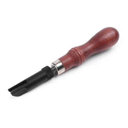 1pc Leather Craft Adjustable V-Gouge Cutting Folding Tool 150mm length