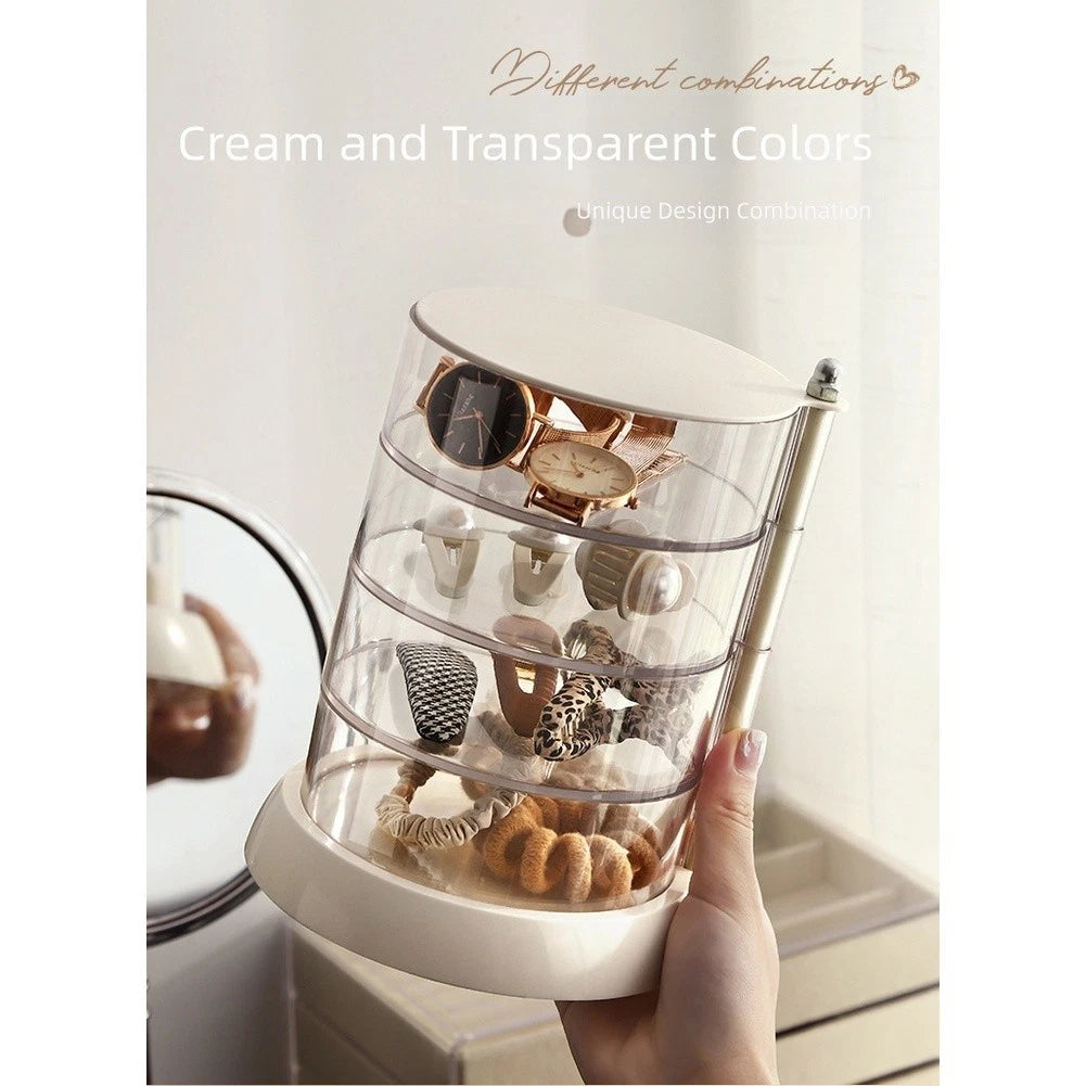 Jewelry Storage Box Organizer for Makeup Tools (Multilayer)