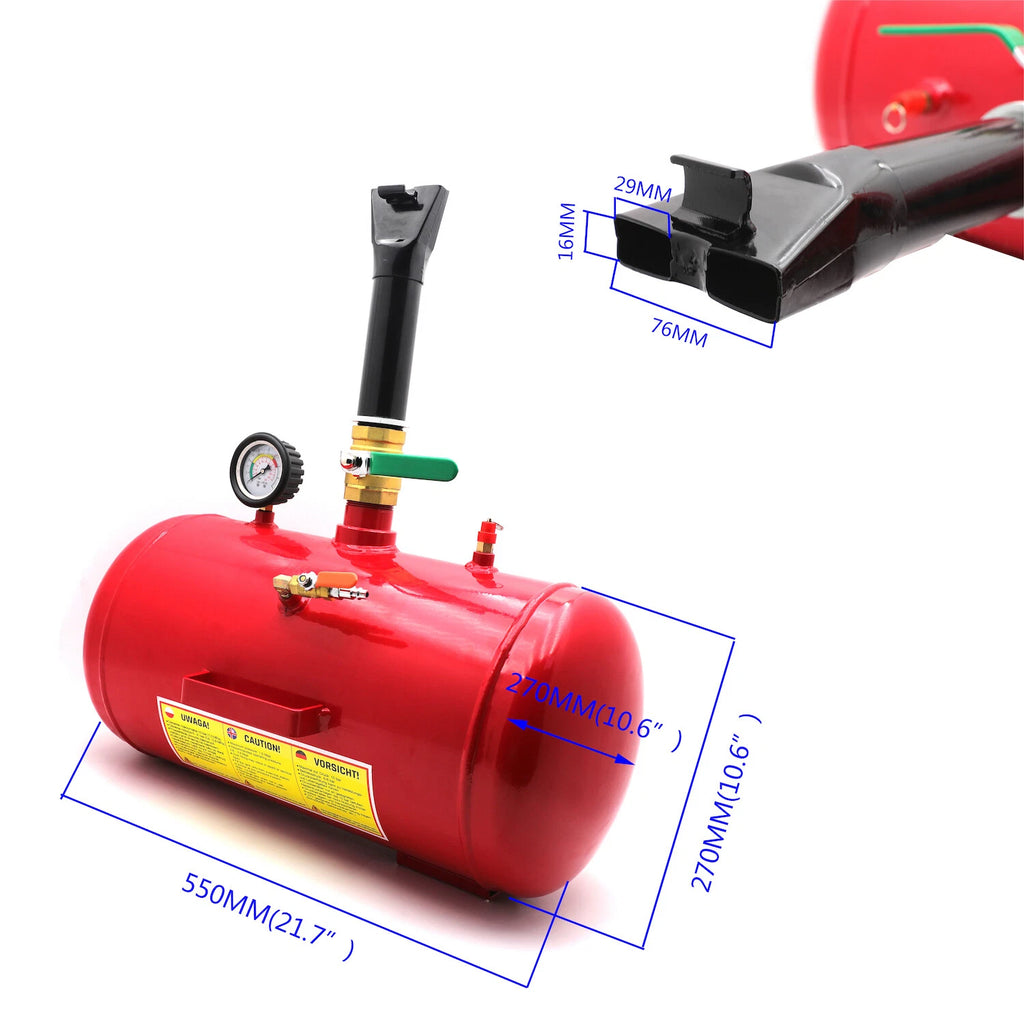 7.5 Gallon Tire Bead Seater Blaster Tool for Trucks (Universal)
