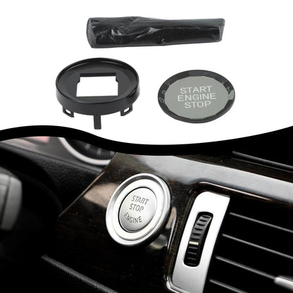 Black Crystal Start Stop Button with Night Light for BMW E90 E91 E92 E93