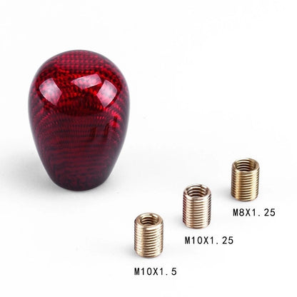 Lightweight Carbon Fiber Shift Knob for Vehicle Gear Systems