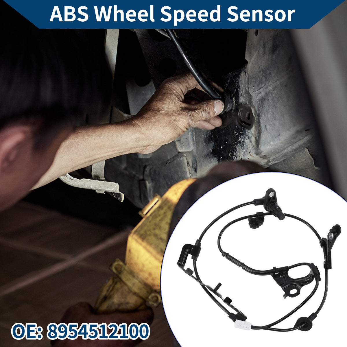 ABS Wheel Speed Sensor Replacement for Toyota Corolla (2006–2012)