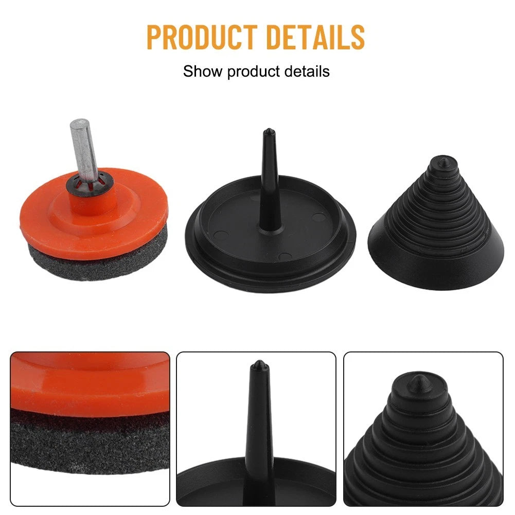 Lawn Mower Sharpener Tool Kit 1.97-1.85 Inch 4500RPM