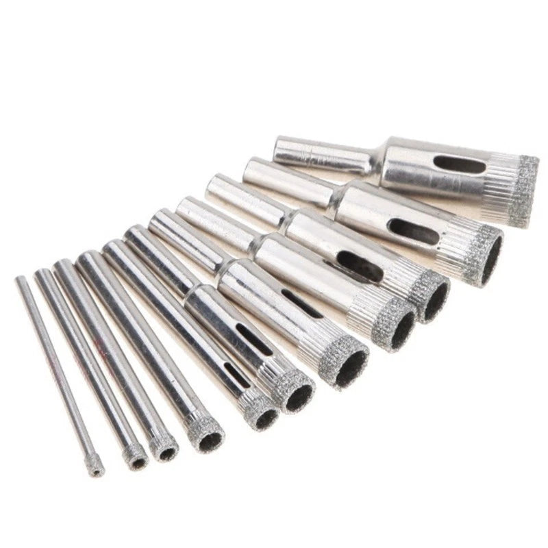 10pcs Core Drill Bits Set 3mm-18mm