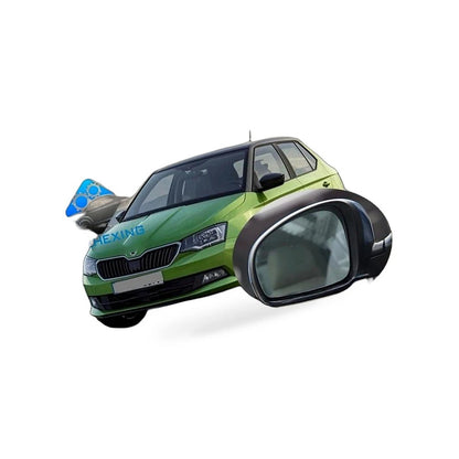 Left Mirror Glass for Skoda Fabia (2008–2014) 5J0 857 521