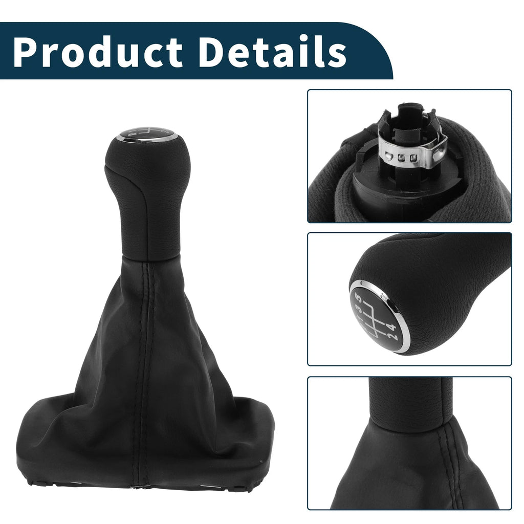 Manual Transmission Gear Shift Knob Handle for VW Beetle (1998–2010) PU Plastic