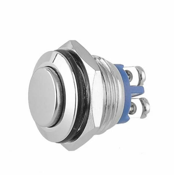 Waterproof 30 Amp Momentary Button Switch 16mm