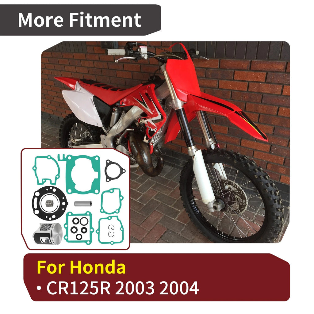 54mm Piston Ring & Gaskets Kit for Honda CR125R (2003–2004)