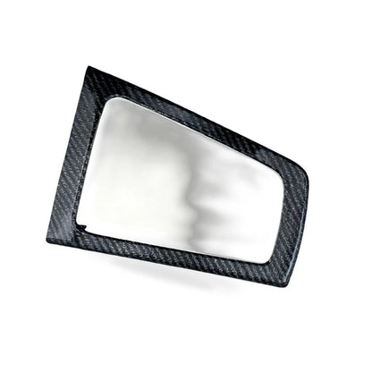Shift Lever Trim for Ford Focus (2012–2018) MT Silver Gray Carbon Fiber