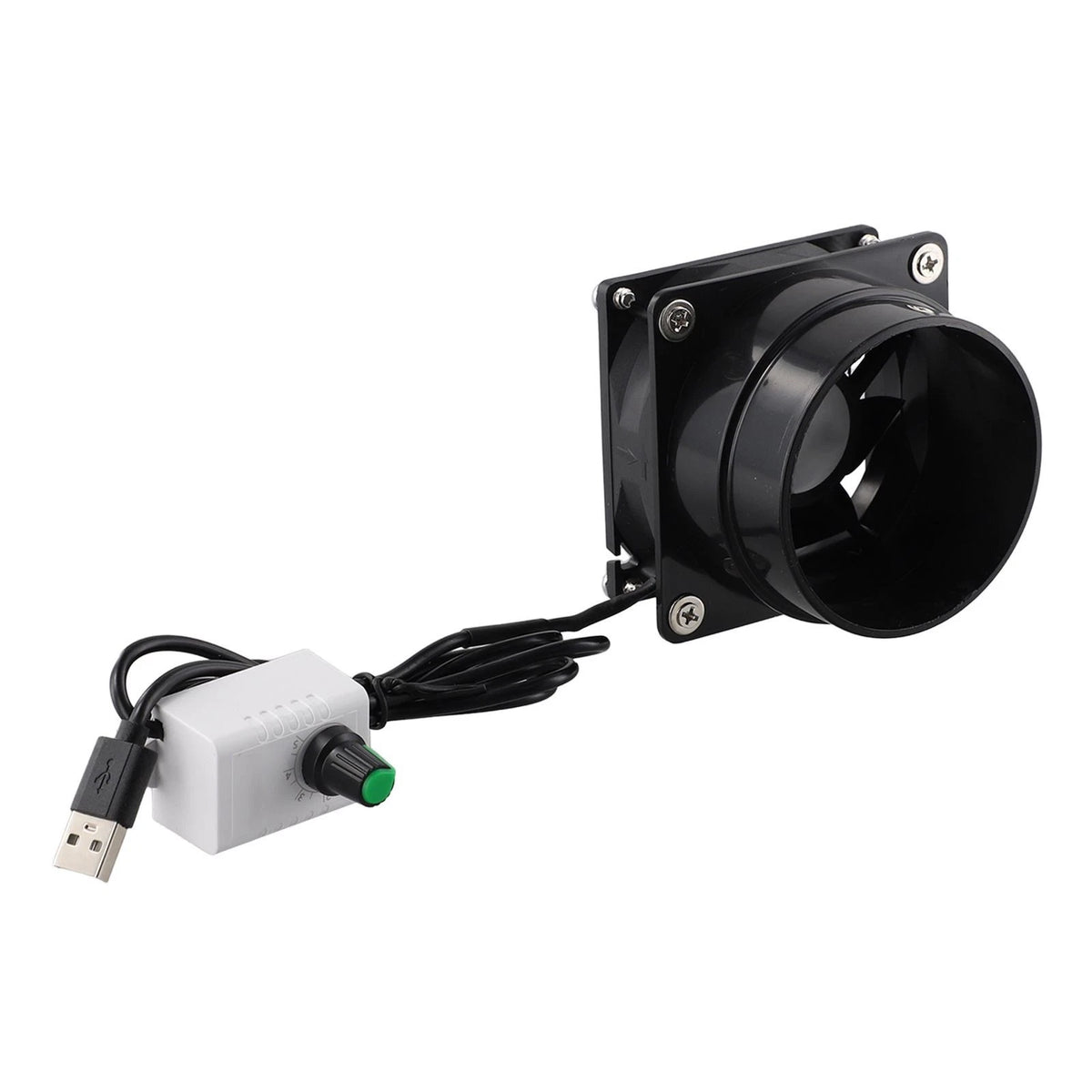 USB Adjustable Speed Smoke Absorber Fume Extractor Fan for Clean Workspace