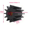 Impeller for Jabsco 17938-0001, CEF 500163, Volvo Penta 3830459 (RHD)