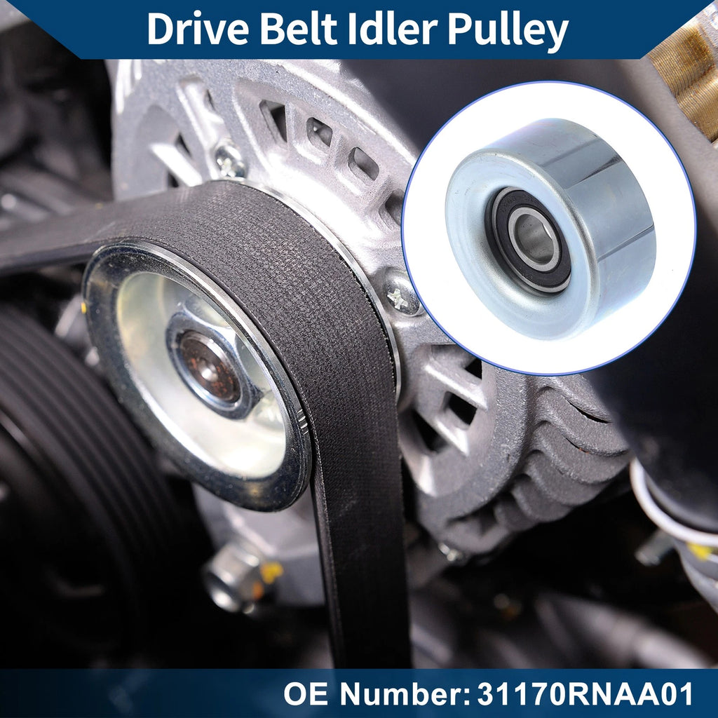 Drive Belt Idler Pulley OEM Replacement for Honda Civic 2006–2011