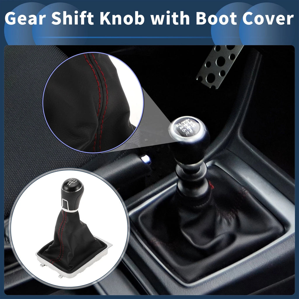 Gear Shift Knob with Cover Replacement for Volkswagen Passat (2008–2012)