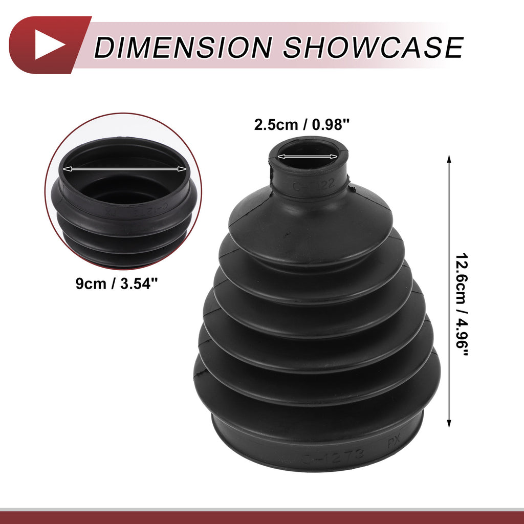 Outer CV Joint Boot Kit Replacement with Clamps for Mitsubishi Montero (2001–2006)