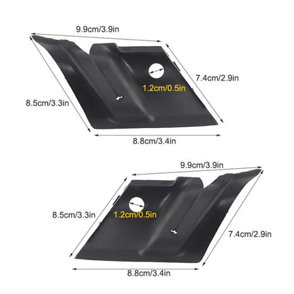 2X Front Bonnet Hinge Cover Trim 1433665 1433666 for Ford Transit MK7 (2006–2013)