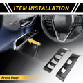 Carbon Fiber Pattern Front Door Window Switch Panel Set for Toyota Tacoma (2016–2023)