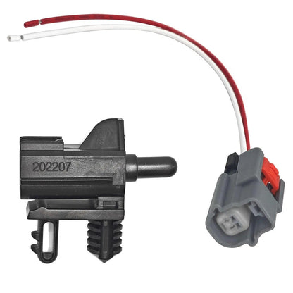 Outside Ambient Air Temperature Sensor & Connector For Ford Lincoln AU5Z12A647B