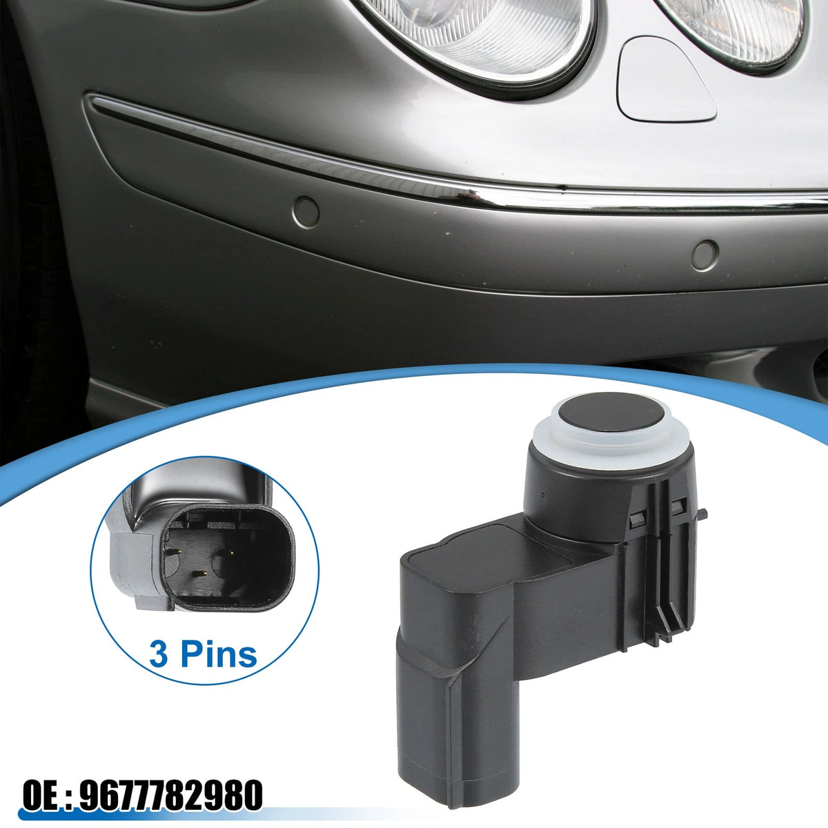 PDC Backup Parking Reverse Assist Sensor for Peugeot (No.9677782980)