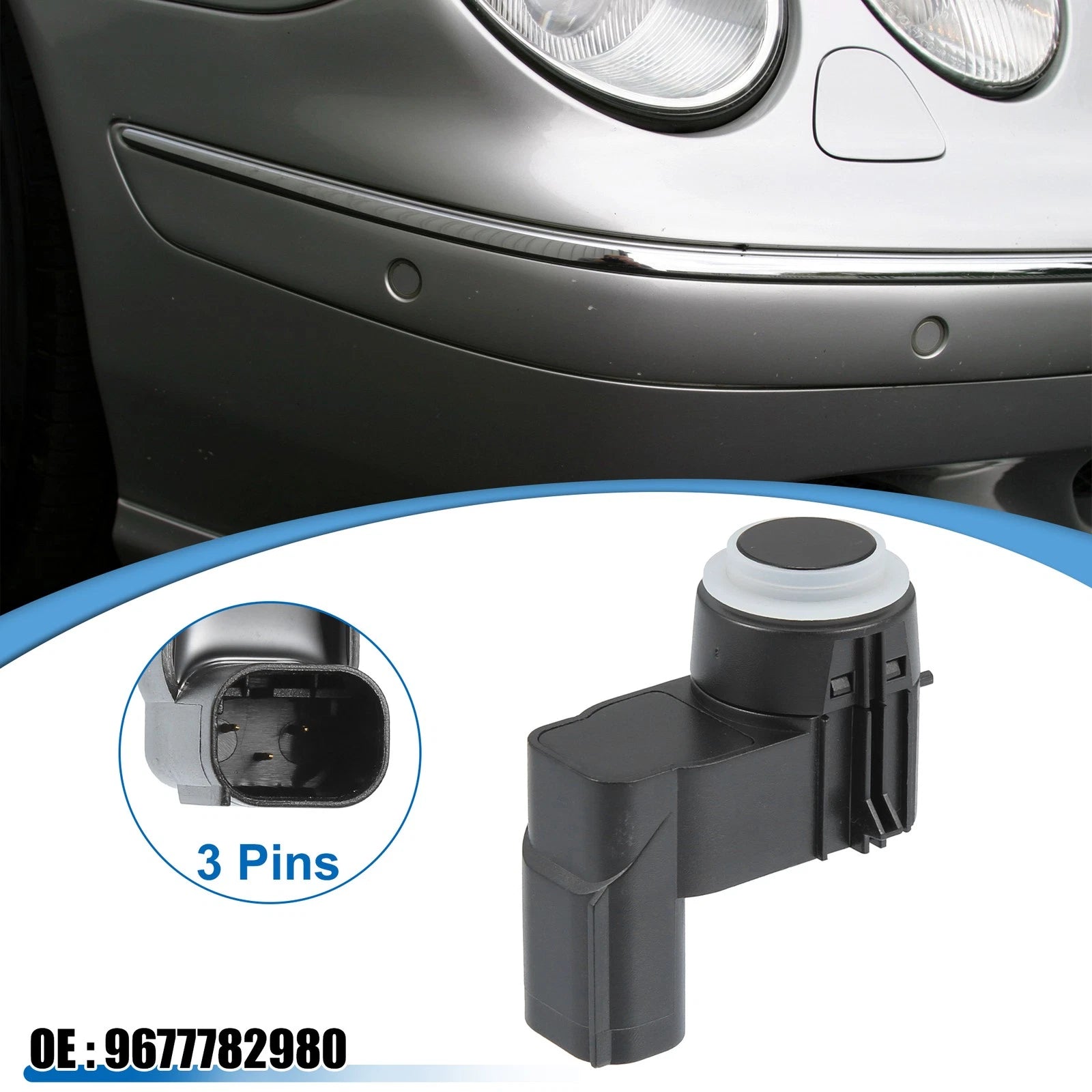 PDC Backup Parking Reverse Assist Sensor for Peugeot (No.9677782980)