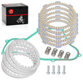 Clutch Friction Steel Plates Gasket Kit for Honda CR85R CR85RB (2003–2007)