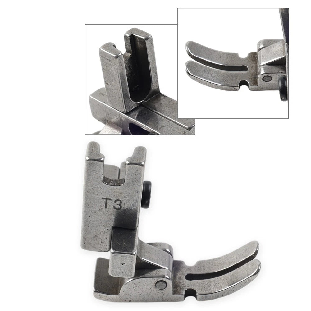 #T3 Universal Presser Foot Left Right Unilateral For Flat Car Sewing Machines