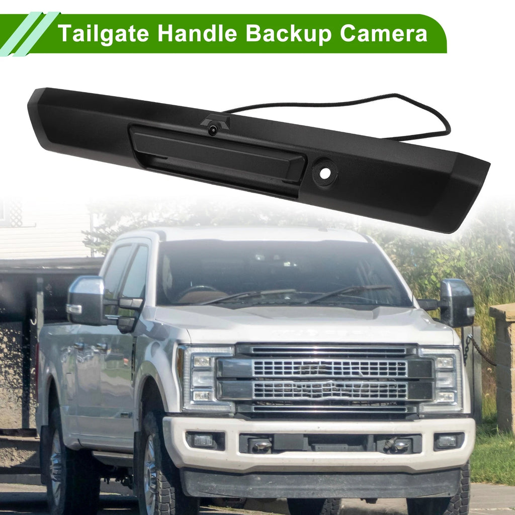 Tailgate Handle Rear View Backup Camera for Ford F-250 (2017–2022)