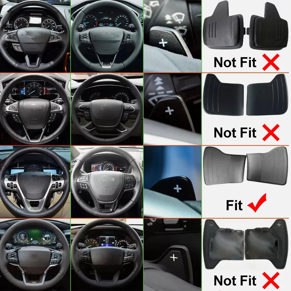 Steering Wheel Shifter Paddle Extensions for Ford Explorer (2013–2019)