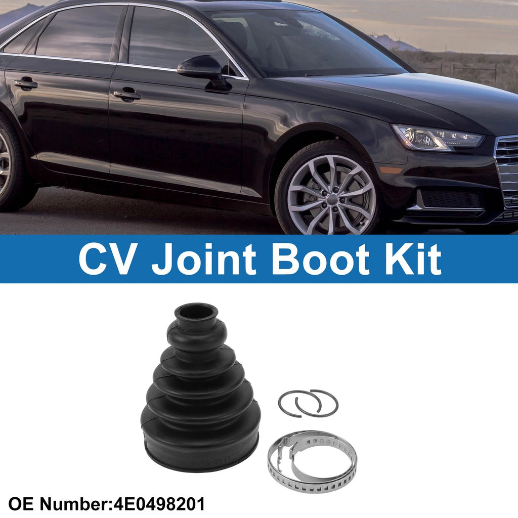 Inner CV Joint Boot Kit with Clamps for Audi A4 A6 (2004–2008)