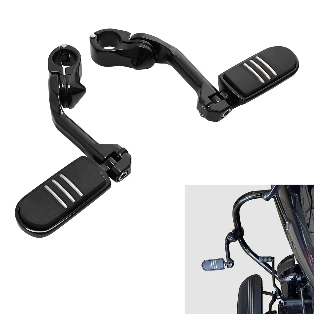 1-1/4" Angled Foot Pegs for Harley (Fitment Specific Years)