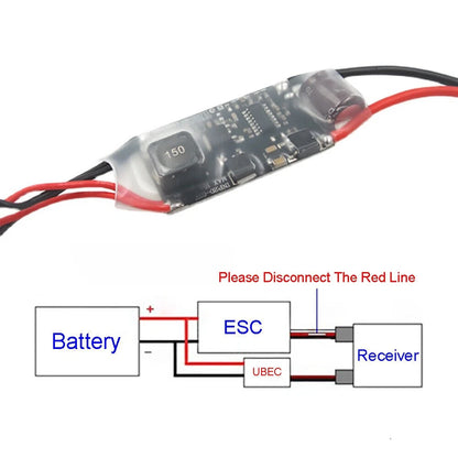 5V 3A 5A 7A 15A UBEC Voltage Converter for 2-12S Lipo