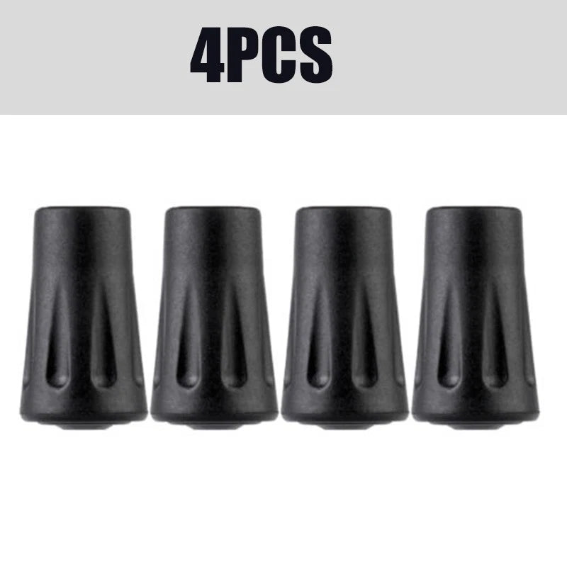 Set of 4 Replacement Pole Tip Tools for Hiking Walking Accessories