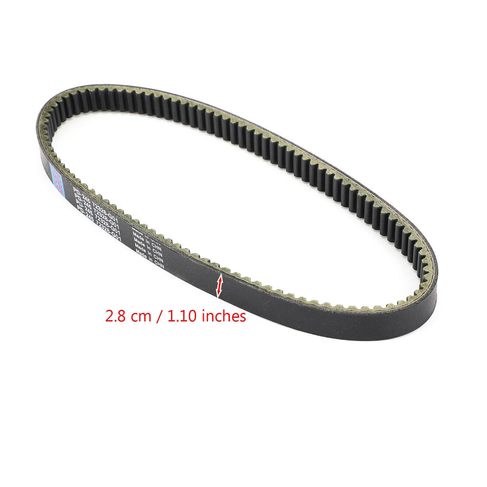 Drive Belt V-Belt for E-Z-GO Gas TXT WH 800 1200 MPT 800 1200 (2000-2023) 72328G01 T9