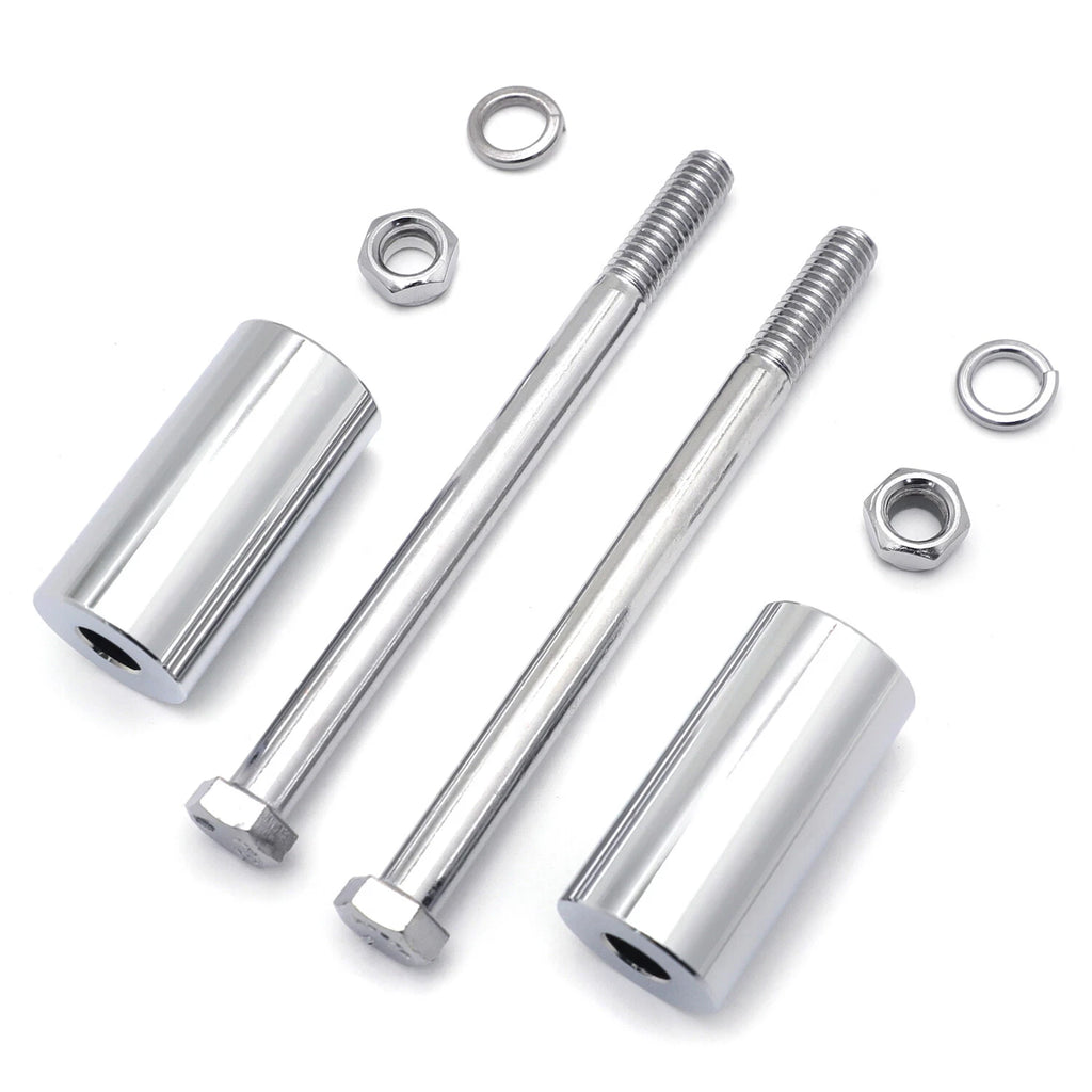 2" Chrome Handlebar Risers for Kawasaki Vulcan 800 1500 1600 2000