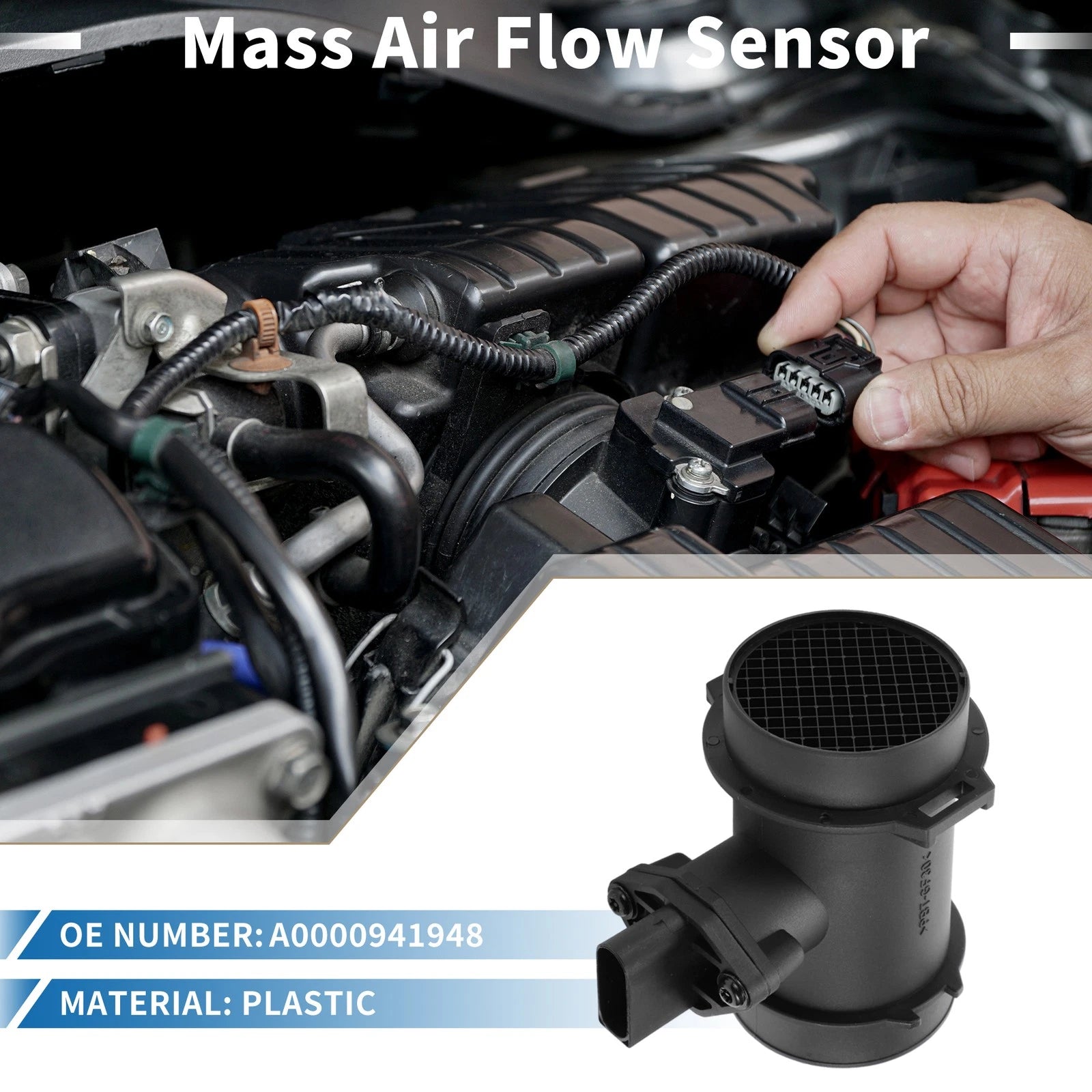 Mass Air Flow Sensor Replacement for Mercedes-Benz C230 W202 (2000–2002)