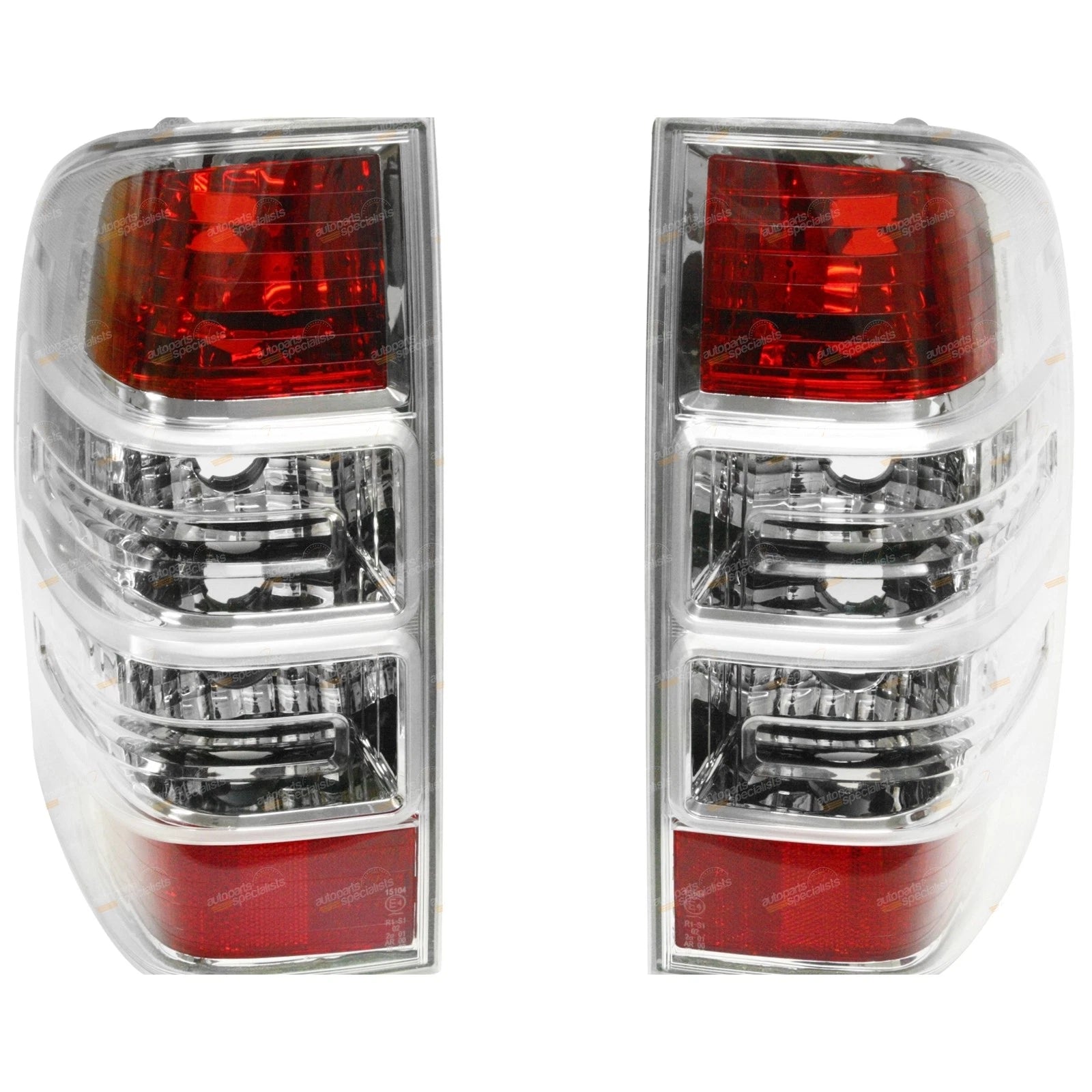 LH+RH Tail Lights Pair for Ford Ranger PK (2009–2011)