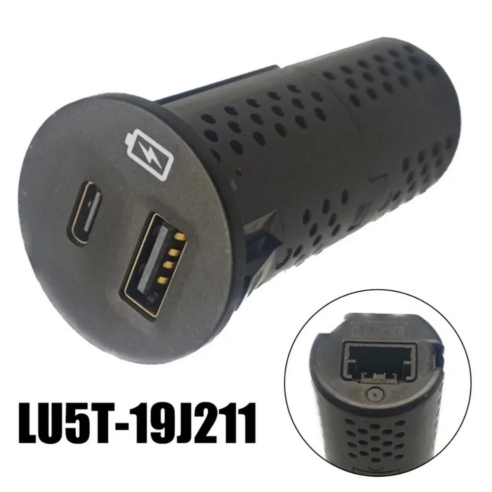 USB Charger Plug Hub Type C for Ford (2021–2022) LU5T-19J211