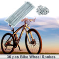 Bicycle Spokes Nipple Set 12G 165mm Replacement for Universal Use (All Years)