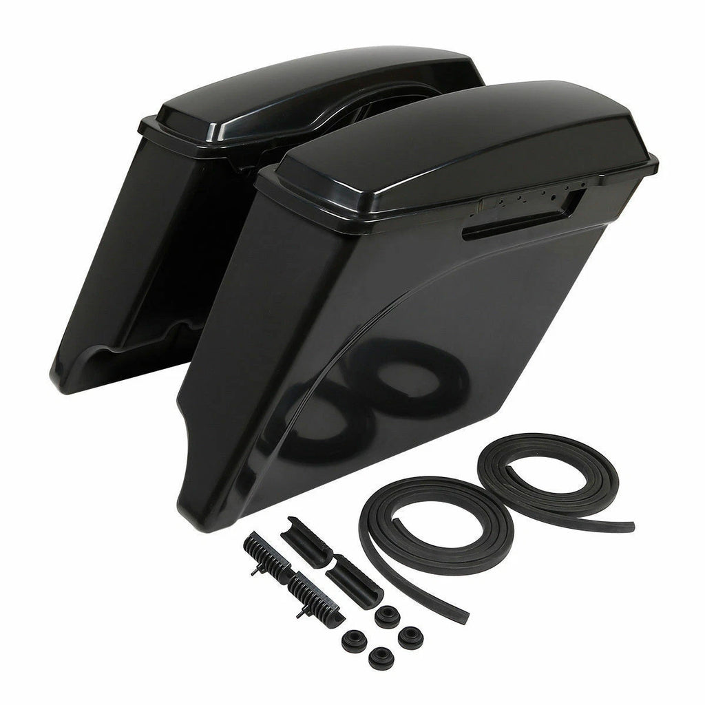 5" Extended Saddlebag Conversion Bracket for Harley Softail (1986–2017)
