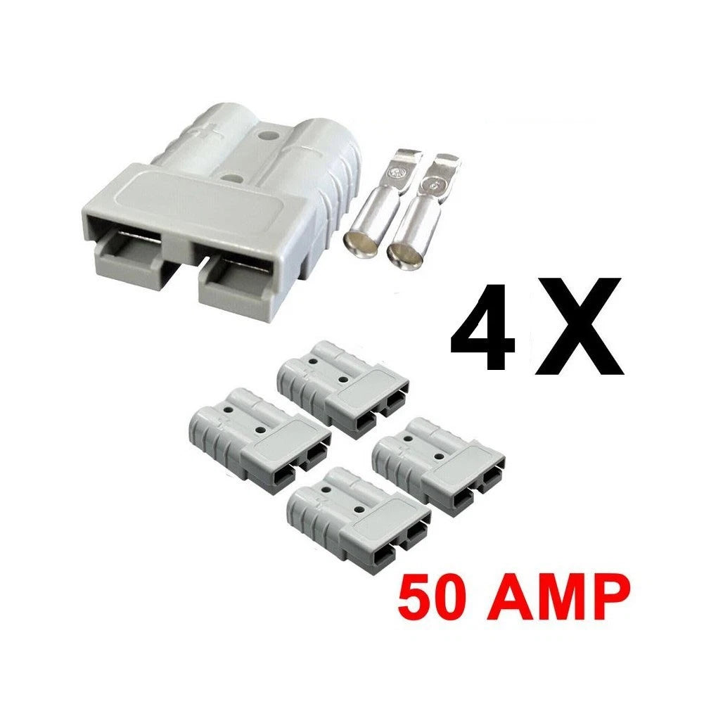 50 Amp Connector for High Voltage Applications