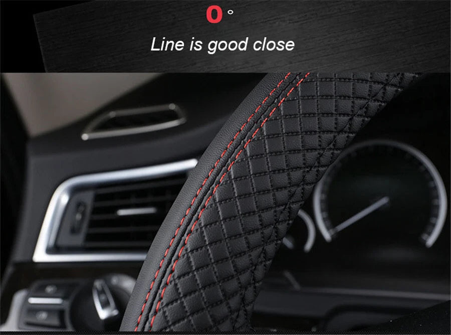 Steering Wheel Cover for Universal Fit (38cm/15'')