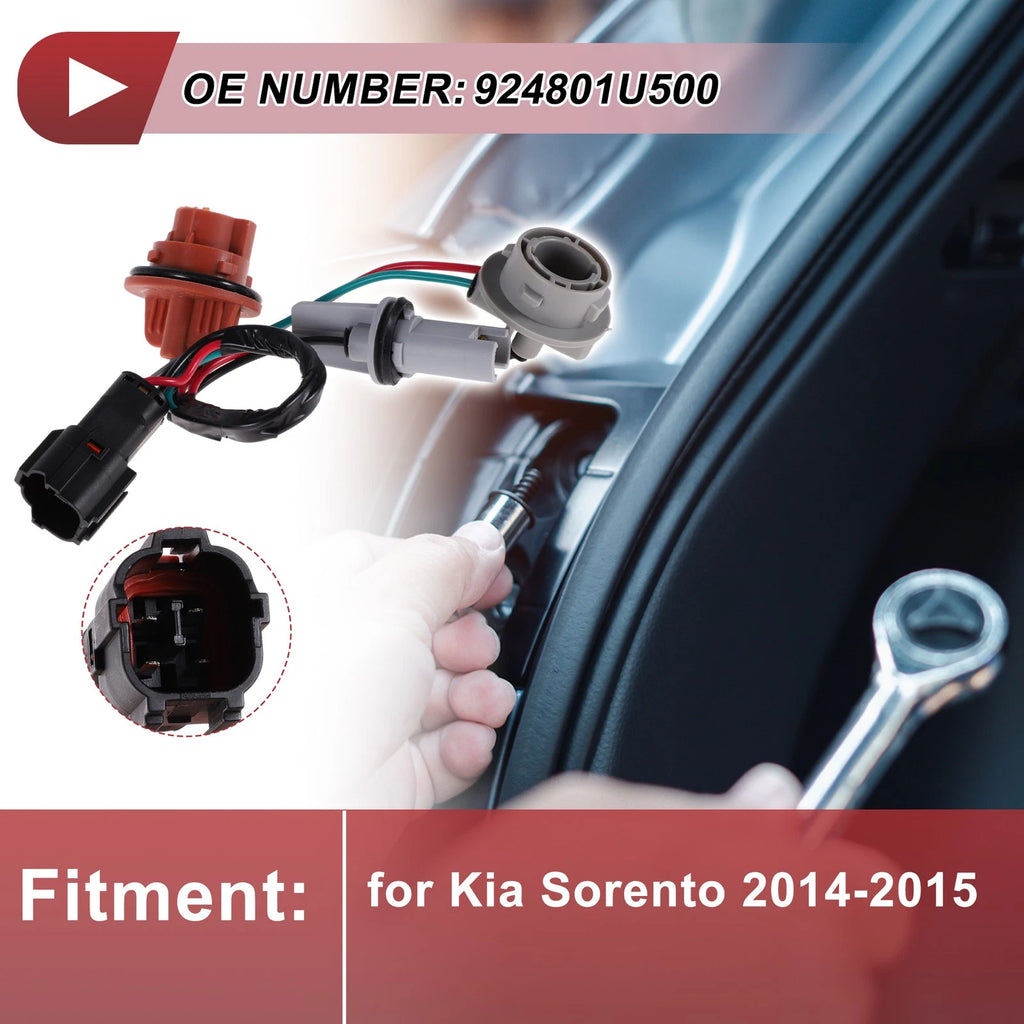 Tail Light Socket Wiring for Kia Sorento (2014–2015) No. 924801U500