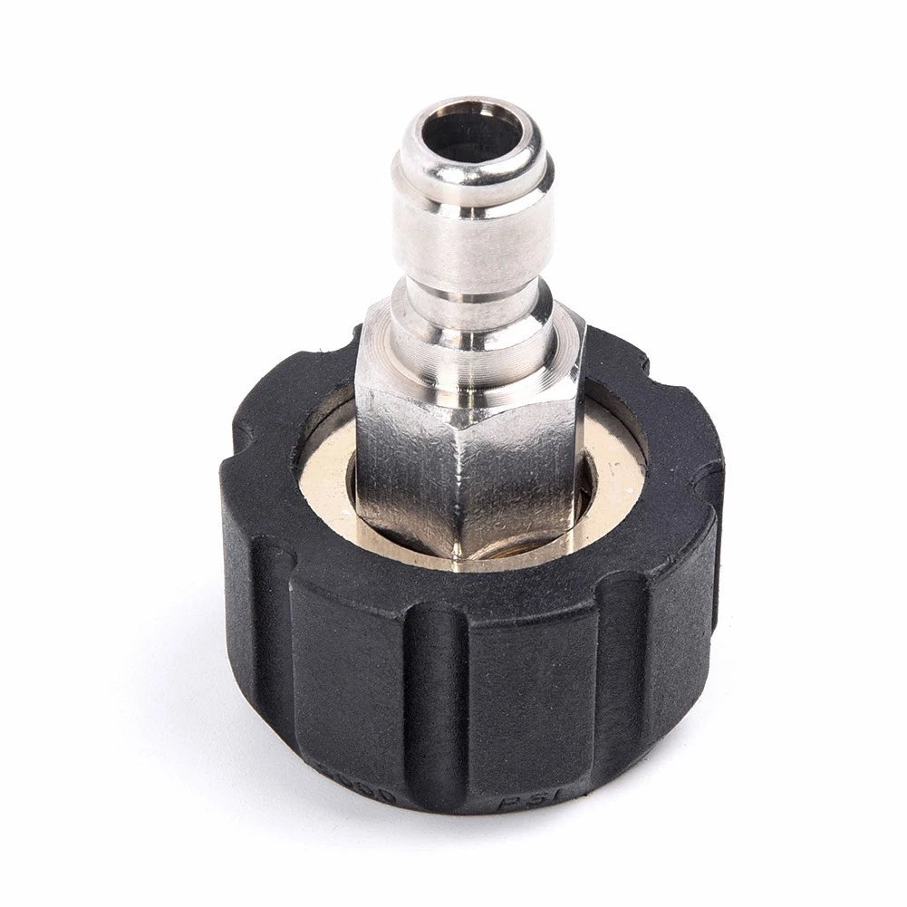 Pressure Washer Quick Connect M22/14 to 1/4 Male Pipe Accessory