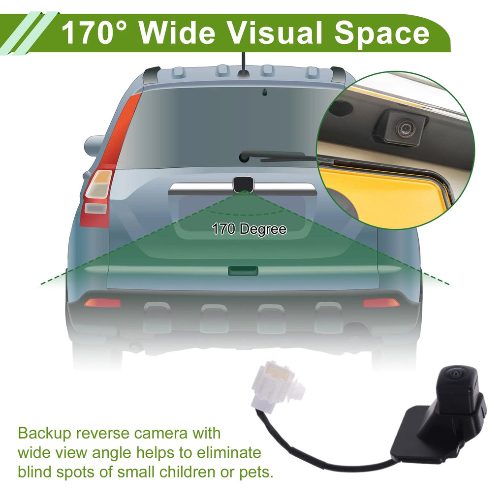 Parking Assist Camera Replacement for Honda Fit 2015–2017 (No.39530T5RA01)