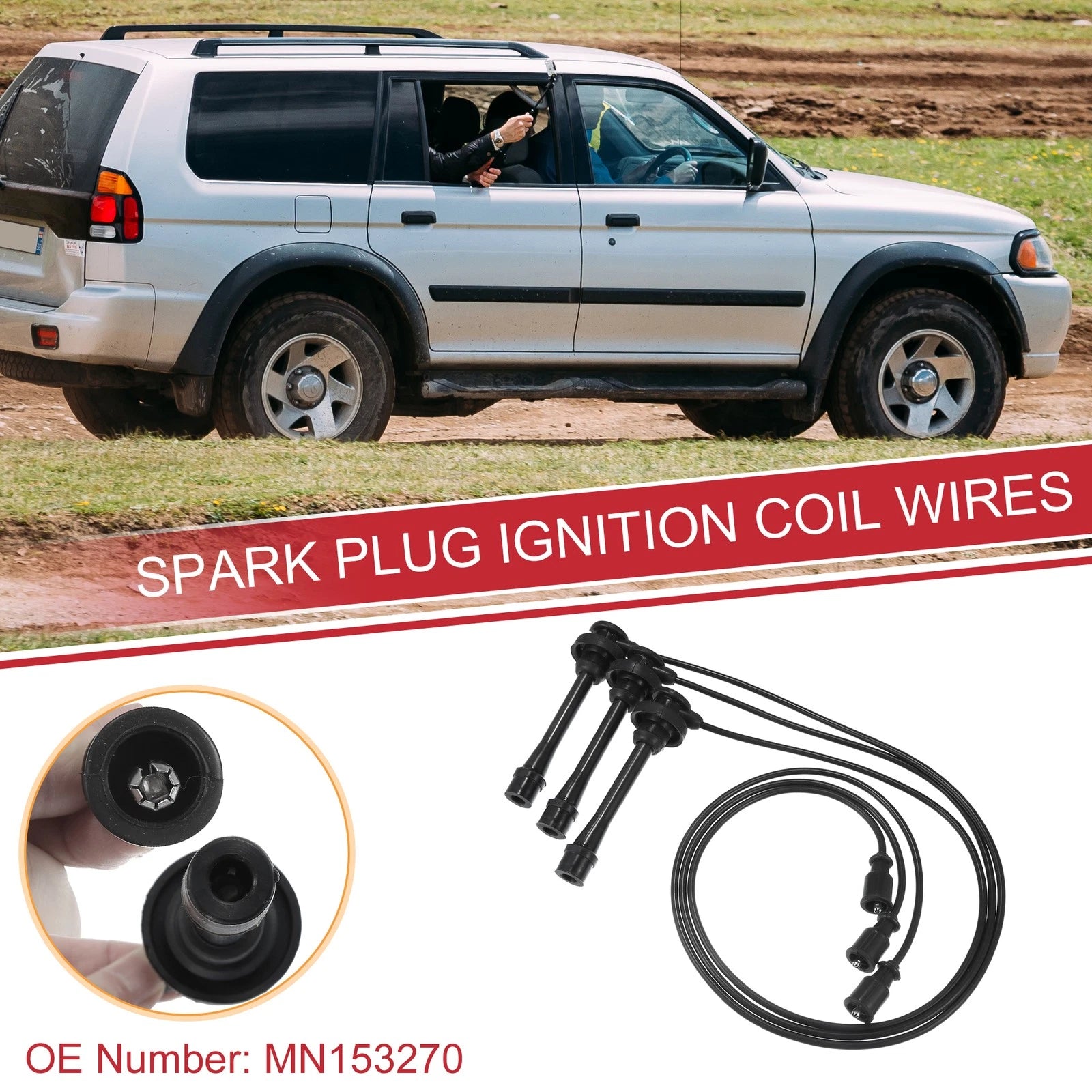 Ignition Coil Cable Set for Mitsubishi Montero (2007–2024)