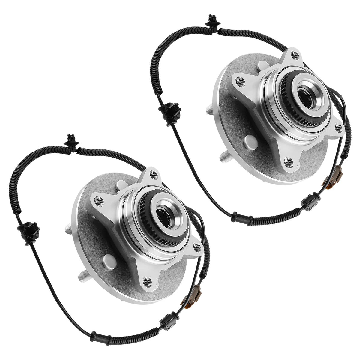 Front Wheel Hub Bearings Pair for F-150 V6 3.5L 4WD (2015–2017) 515169