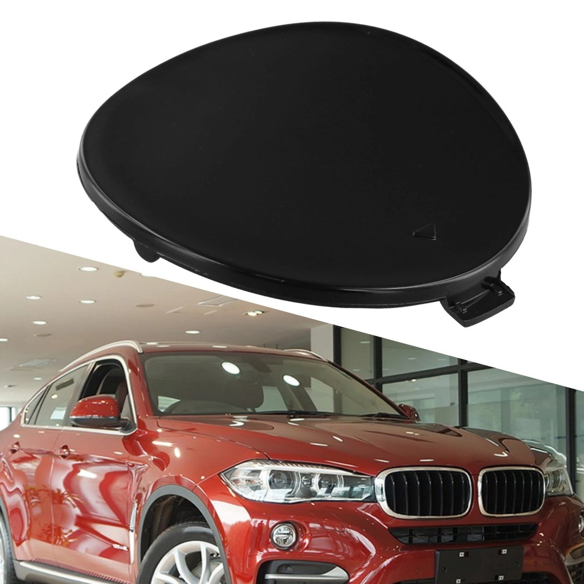 Tow Hook Eye Cover Cap for BMW X6 MSPORT F16 (2015–2019)