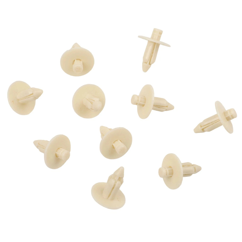 Set of 20 Plastic Push Rivets for Various Makes and Models