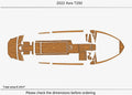 EVA Foam Faux Teak Deck Floor Mat for Axis T250 (2022)