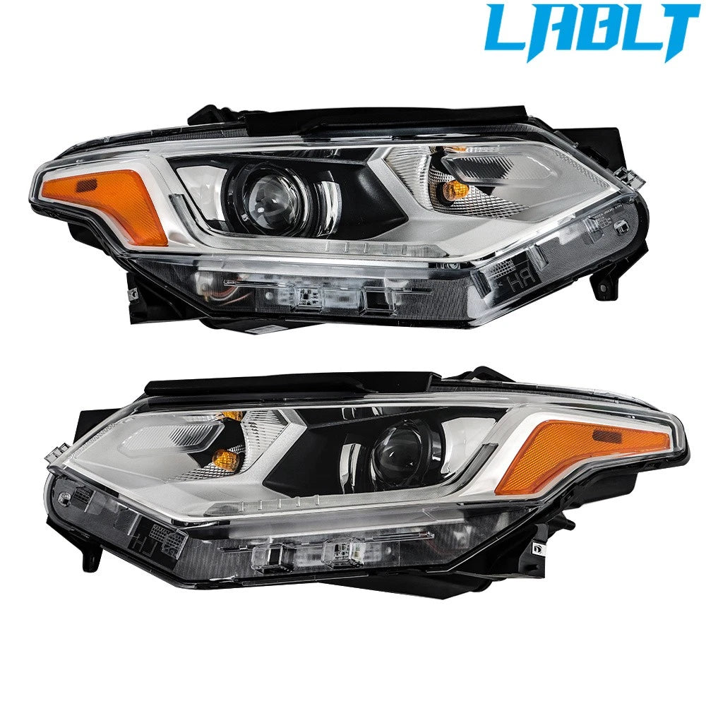Set of 2 Headlight Assembly for Chevy Traverse (2018–2021)