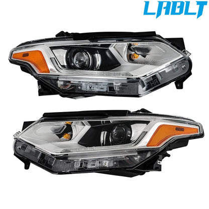 Set of 2 Headlight Assembly for Chevy Traverse (2018–2021)